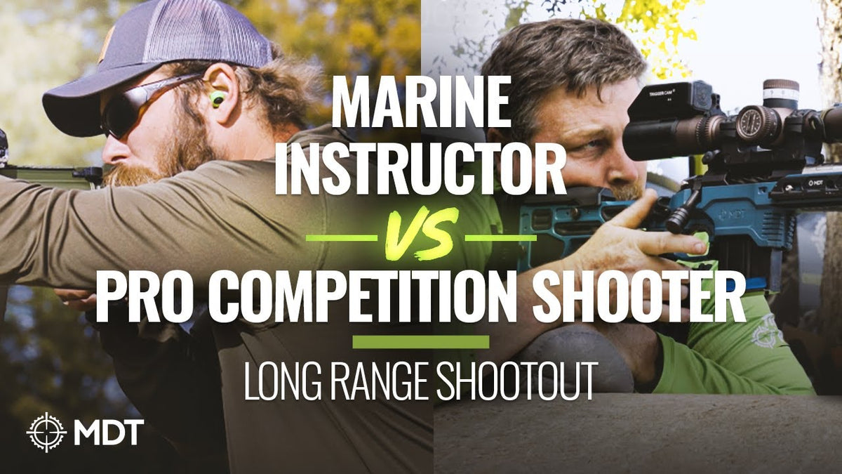 Marine Instructor vs Pro Competition Shooter