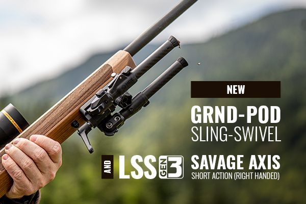 LSS GEN3 SA SAVAGE AXIS | SLING SWIVEL GRND POD