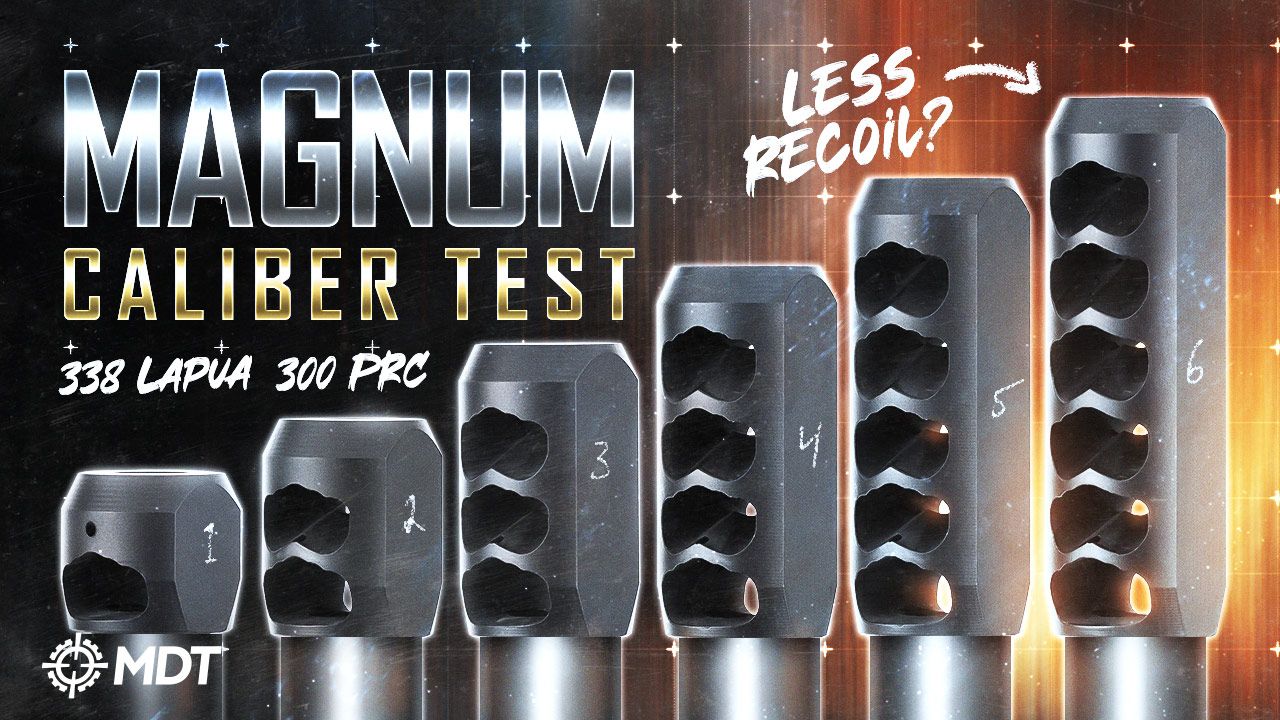 Do More Muzzle Ports Equal Less Recoil? Pt2. With Magnum Calibers