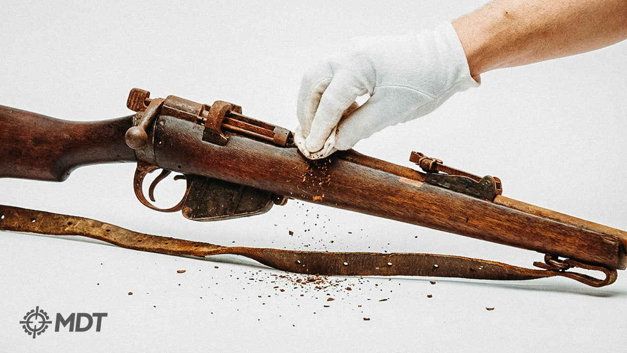 Restoring a Rifle from 1918 using only NanoGuard