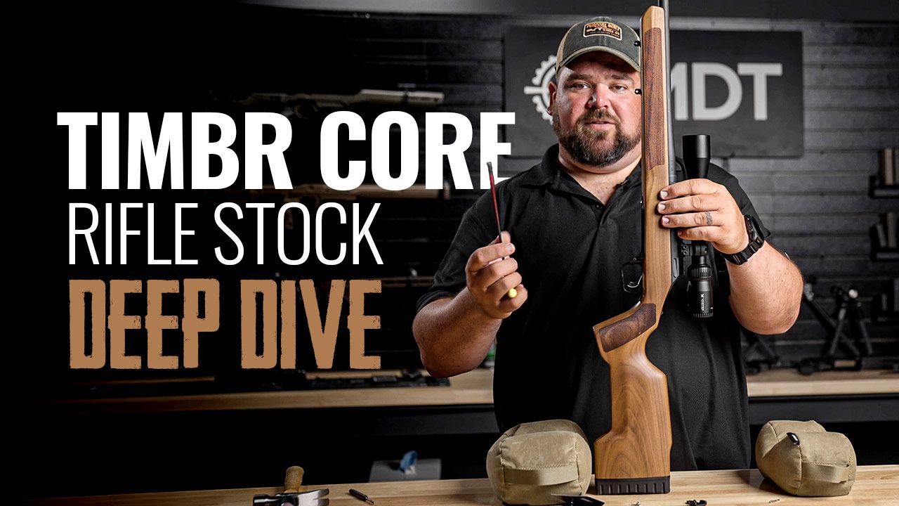 The Ultimate Wood Stock // EVERYTHING About The MDT TIMBR Core