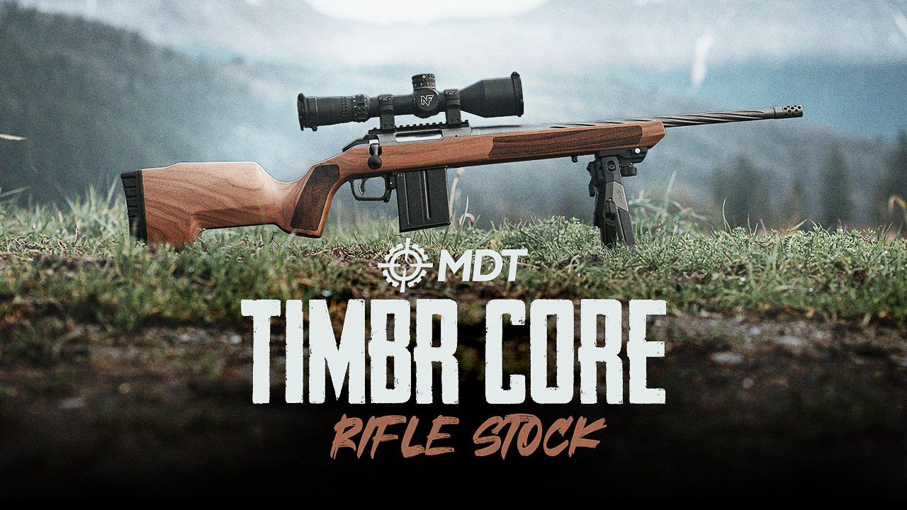 NEW! MDT TIMBR Core Rifle Stock // Tradition Reinforced