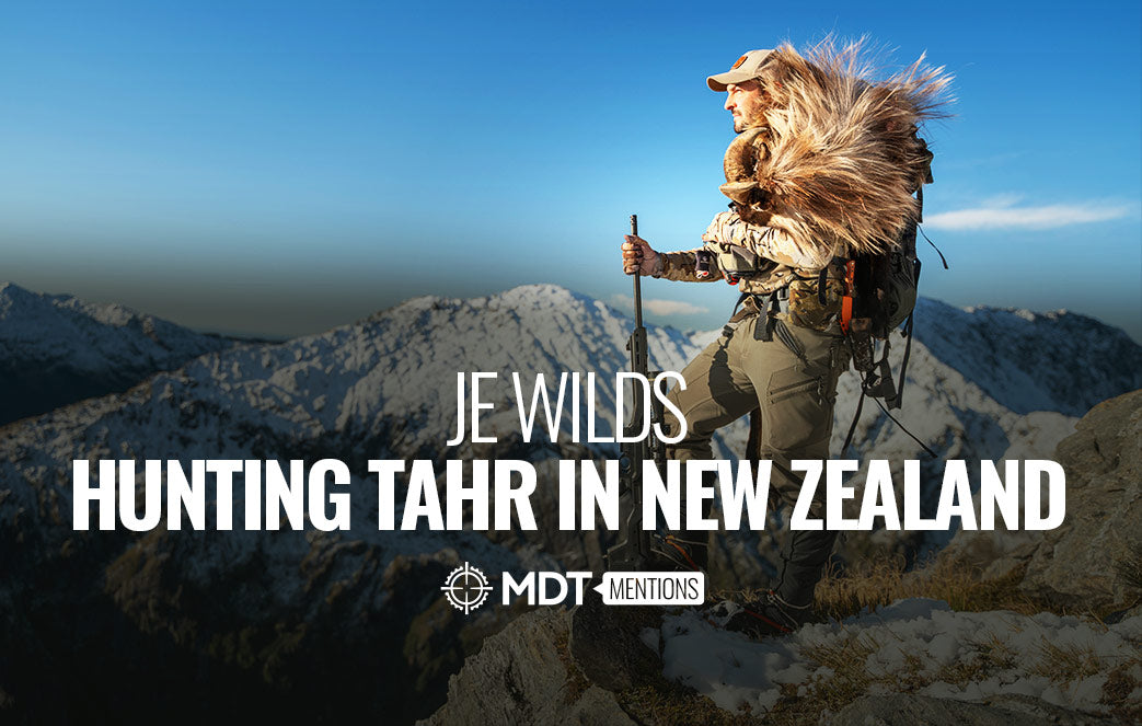 Je Wilds Hunting Tahr in New Zealand - MDT Mention