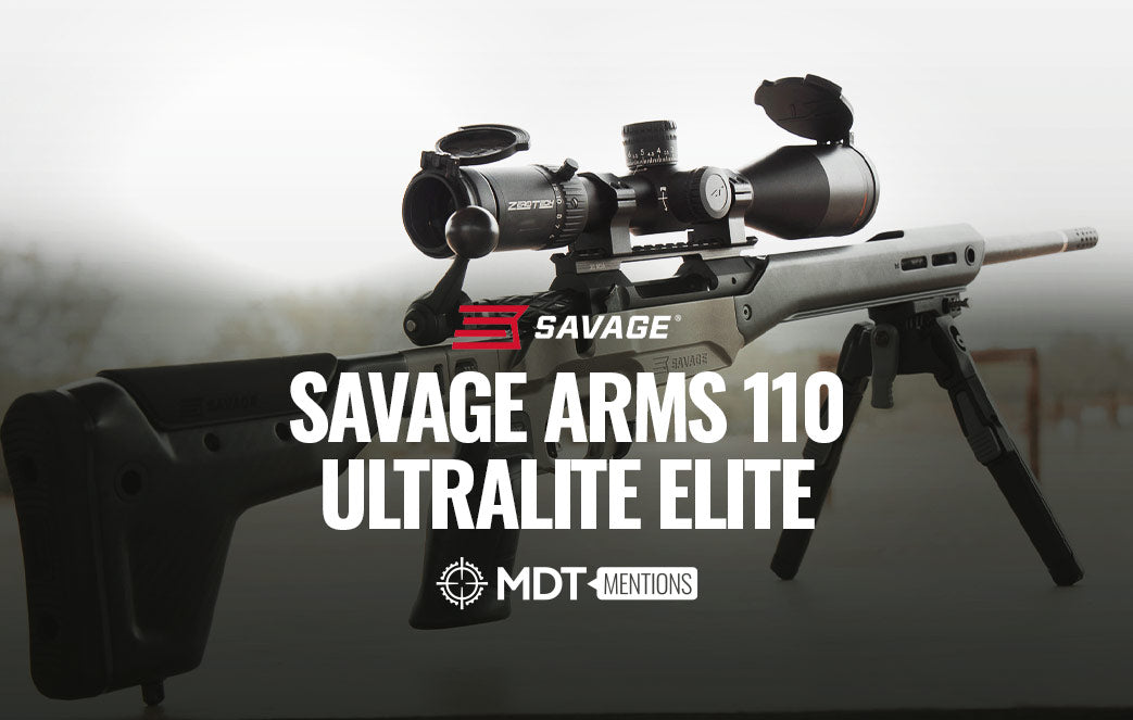 Savage Arms 110 Ultralite Elite - MDT Mention