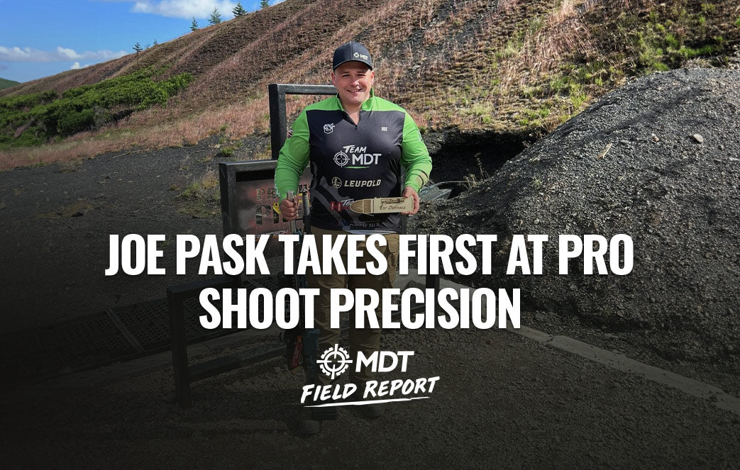 Joe Pask Takes First at Pro Shoot Precision - MDT Field Report