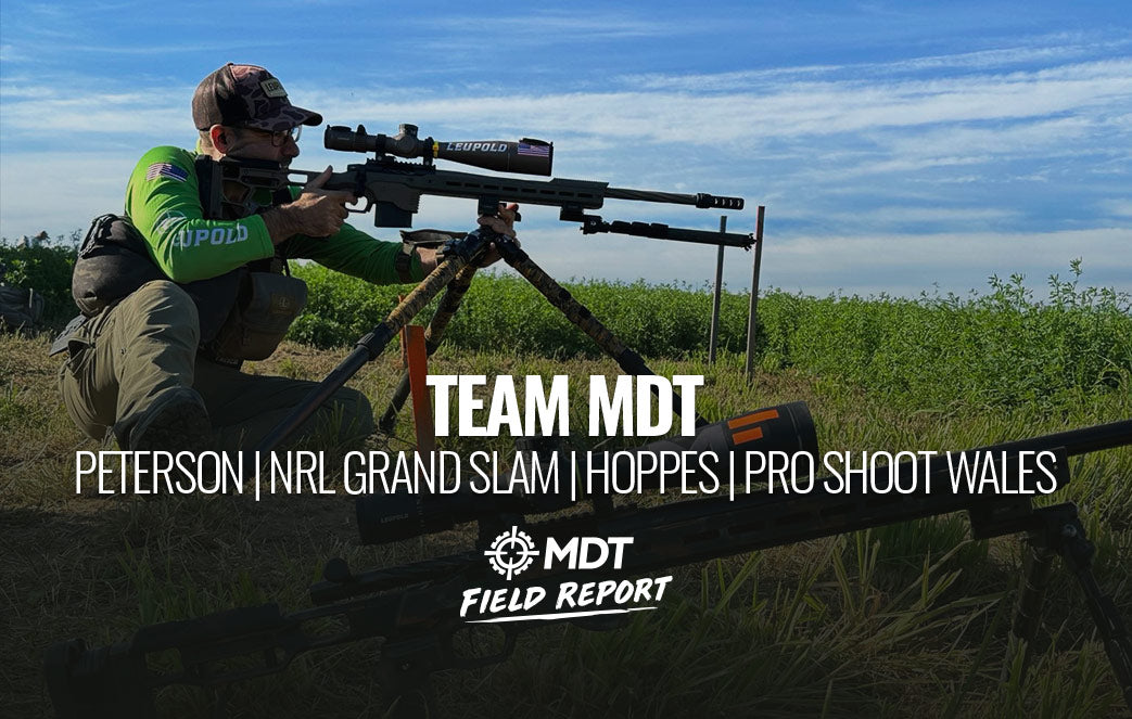 Team MDT - Peterson | NRL Grand Slam | Hoppes | Pro Shoot Wales - Field Report