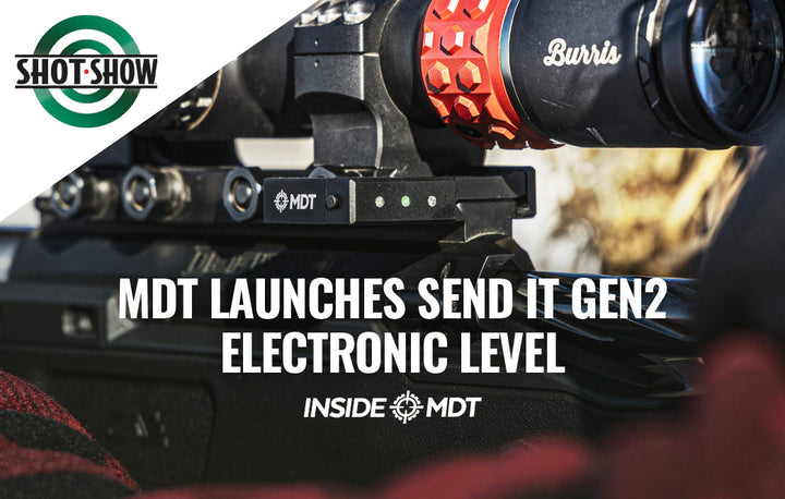 SHOT 2025: MDT Launches Send It Gen2 Electronic Level – MDT USA