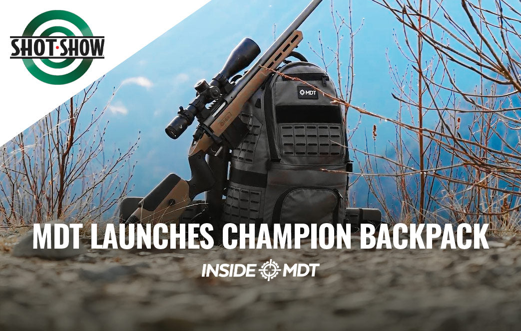 SHOT 2025: MDT Launches Champion Backpack