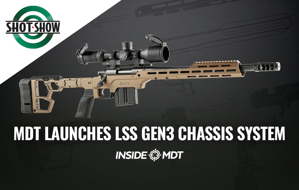 SHOT 2025: MDT Launches LSS GEN3 CHASSIS SYSTEM