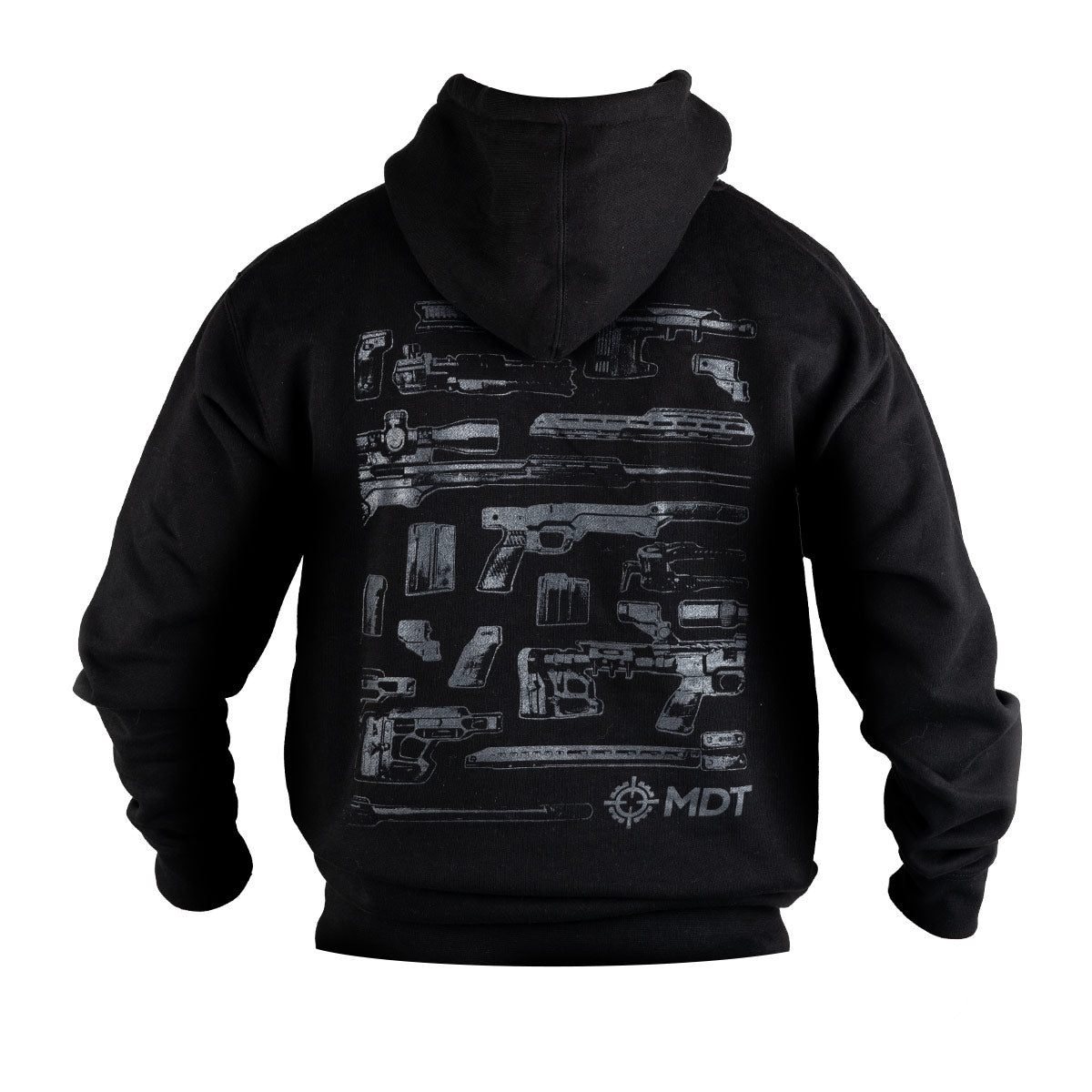 Gun Parts Pullover Hoodie - Premium Heavyweight