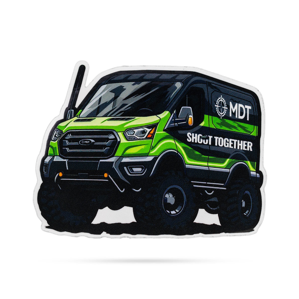 Precision On Wheels Sticker