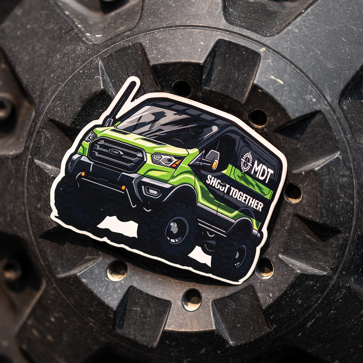 Precision On Wheels Sticker
