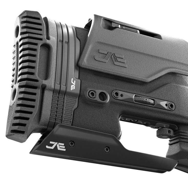 JAE Adjustable Bag Rider - shown on chassis