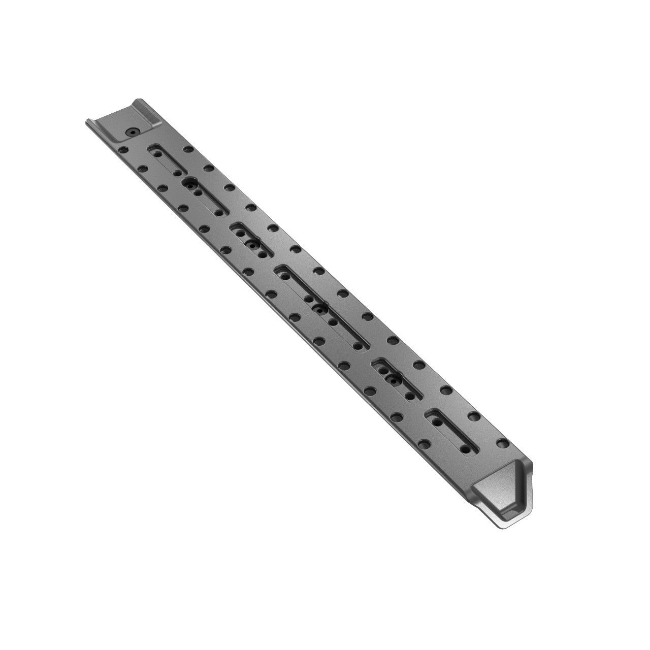 LM-OF MOUNT RAIL for APS-3 ブラック・シルバー 蔵前工房舎] LM-OFマウントレール【APS-3用】