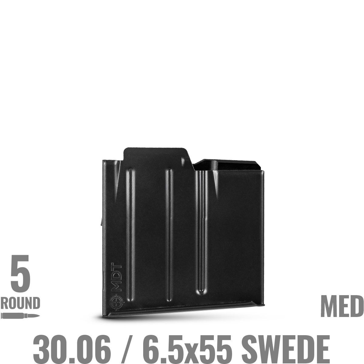 激安本物 30.06 / 6.5x55 Swede MDT Metal Magazine - MED - 5 RND バッグ