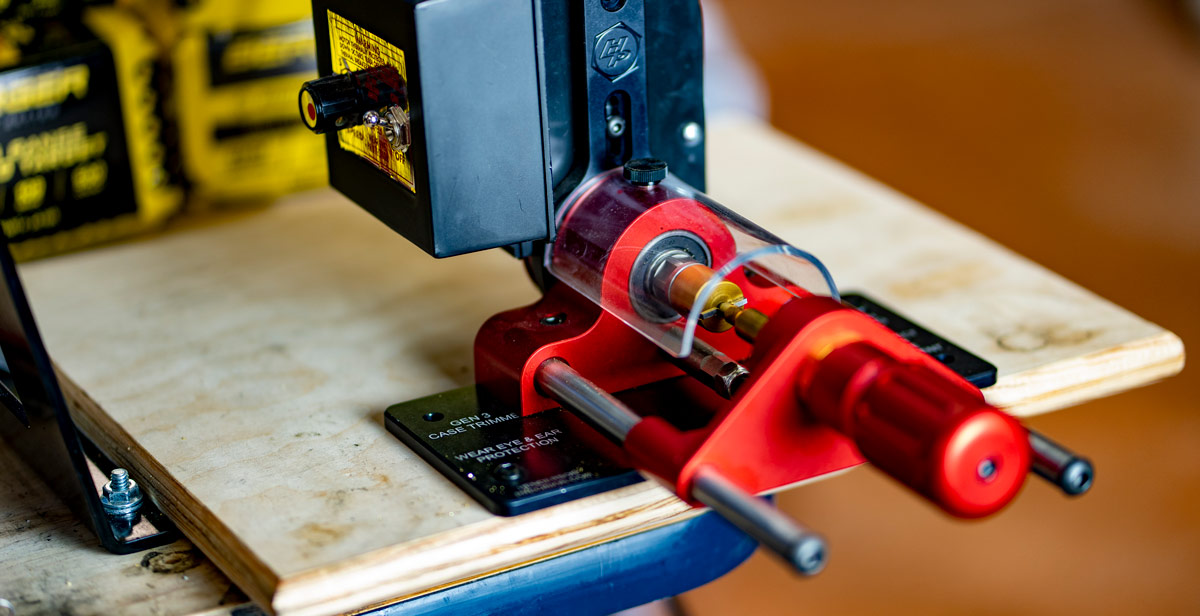 Harrison Precision case trimmer.