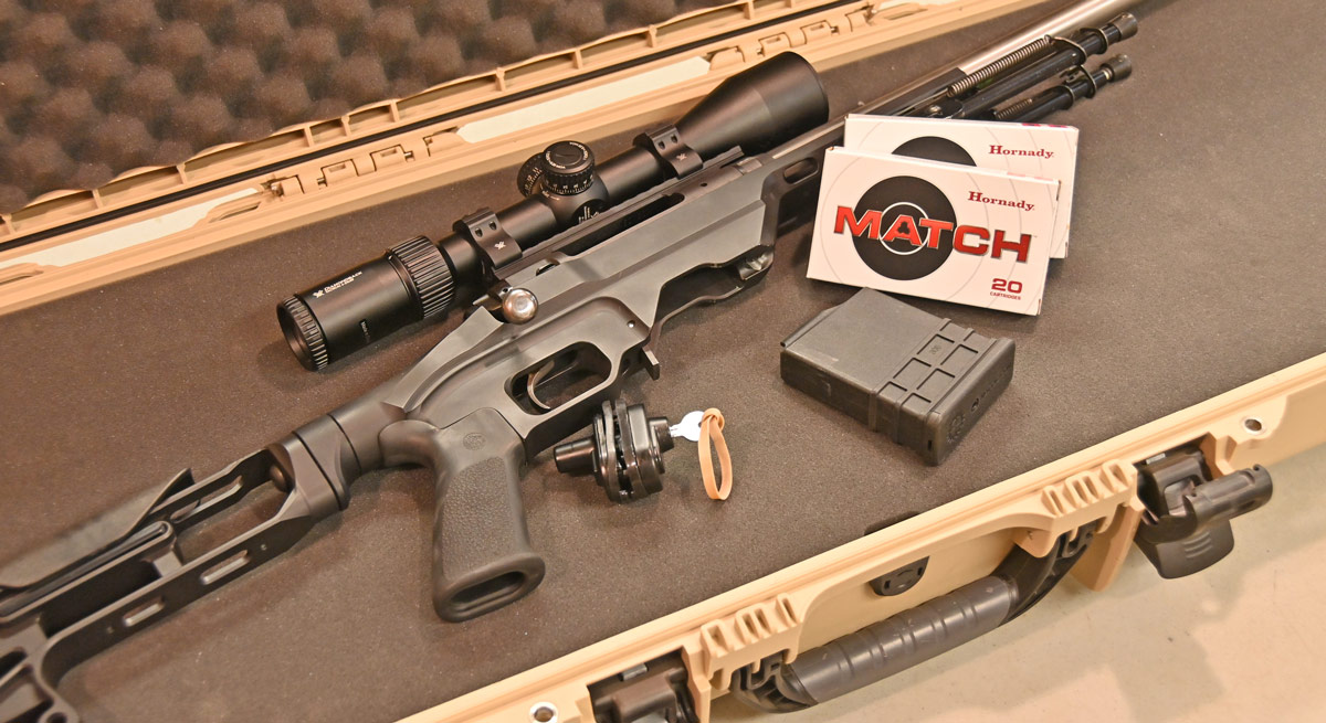Rifle in case